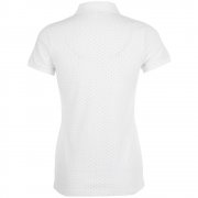 Рубашка поло женская BRANDY WOMEN, белая с темно-синим