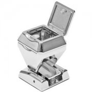 Пепельница "ПЕРСТЕНЬ" серебристый