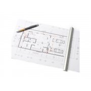 Линейка DINTEL треугольной формы, 30см