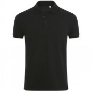 Рубашка поло мужская PHOENIX MEN, черная