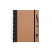 Блокнот А5+ ALANI с шариковой ручкой