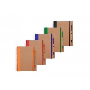 Блокнот А5+ ALANI с шариковой ручкой