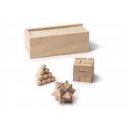 Набор головоломок «Камушки» из натурального дерева арт. JU1009S129