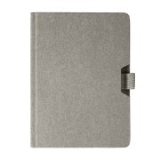 Блокнот MEMO, размер 130*170 мм, серый, блок в клетку Серый