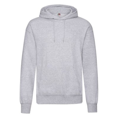 Толстовка "Classic Hooded Sweat", серый меланж_4XL, 80% х/б, 20% п/э, 280 г/м2 Серый