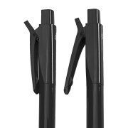 Ручка шариковая N22 с клипом-прищепкой, переработанный пластик Черный арт. 38025/35 Ручка шариковая N22 с клипом-прищепкой, переработанный пластик Черный арт. 38025/35