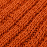 Шарф вязаный НАСВЯЗИ© шерсть/акрил Оранжевый арт. 24130/05