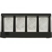 Часы с LED-подсветкой и беспроводной зарядкой «Cyber», 10 Вт