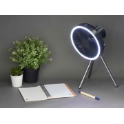 Портативный вентилятор с фонарем «Jon»