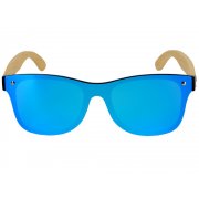 Очки солнцезащитные из бамбука с зеркальными линзами «Rockwood Motion»