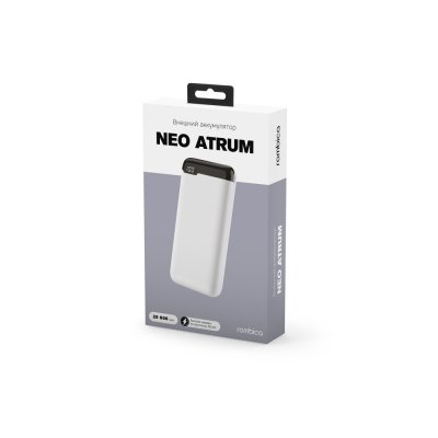 Внешний аккумулятор «NEO Atrum», 20000 mAh