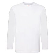 Футболка мужская SUPER PREMIUM LONG SLEEVE 190 Белый