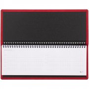 Планинг Urban, в линейку, красный