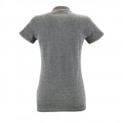 Рубашка поло женская PANAME WOMEN, черный меланж