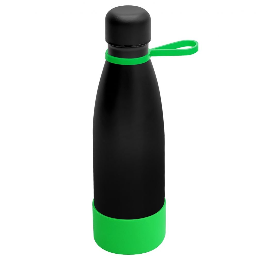 Термобутылка герметичная вакуумная Olivia To Go, чёрный/зелёный арт. 5050.02.04 Термобутылка герметичная вакуумная Olivia To Go, чёрный/зелёный арт. 5050.02.04