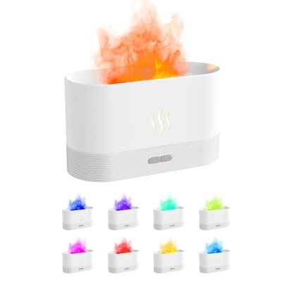 Светодиодный USB увлажнитель-ароматизатор Flame RGB, белый арт. 21018.01
