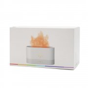 Светодиодный USB увлажнитель-ароматизатор Flame RGB, белый арт. 21018.01
