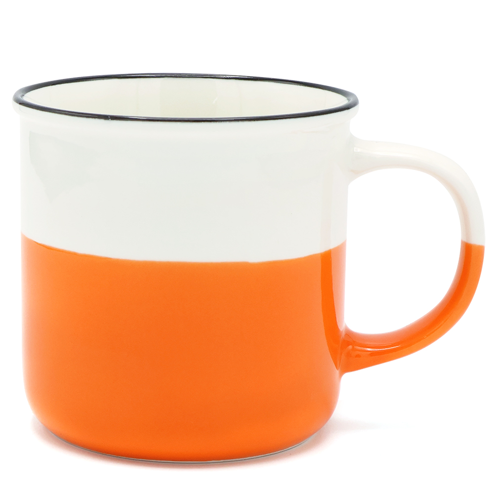 Кружка Wooster, бело-оранжевая арт. 6144.07 Кружка Wooster, бело-оранжевая арт. 6144.07
