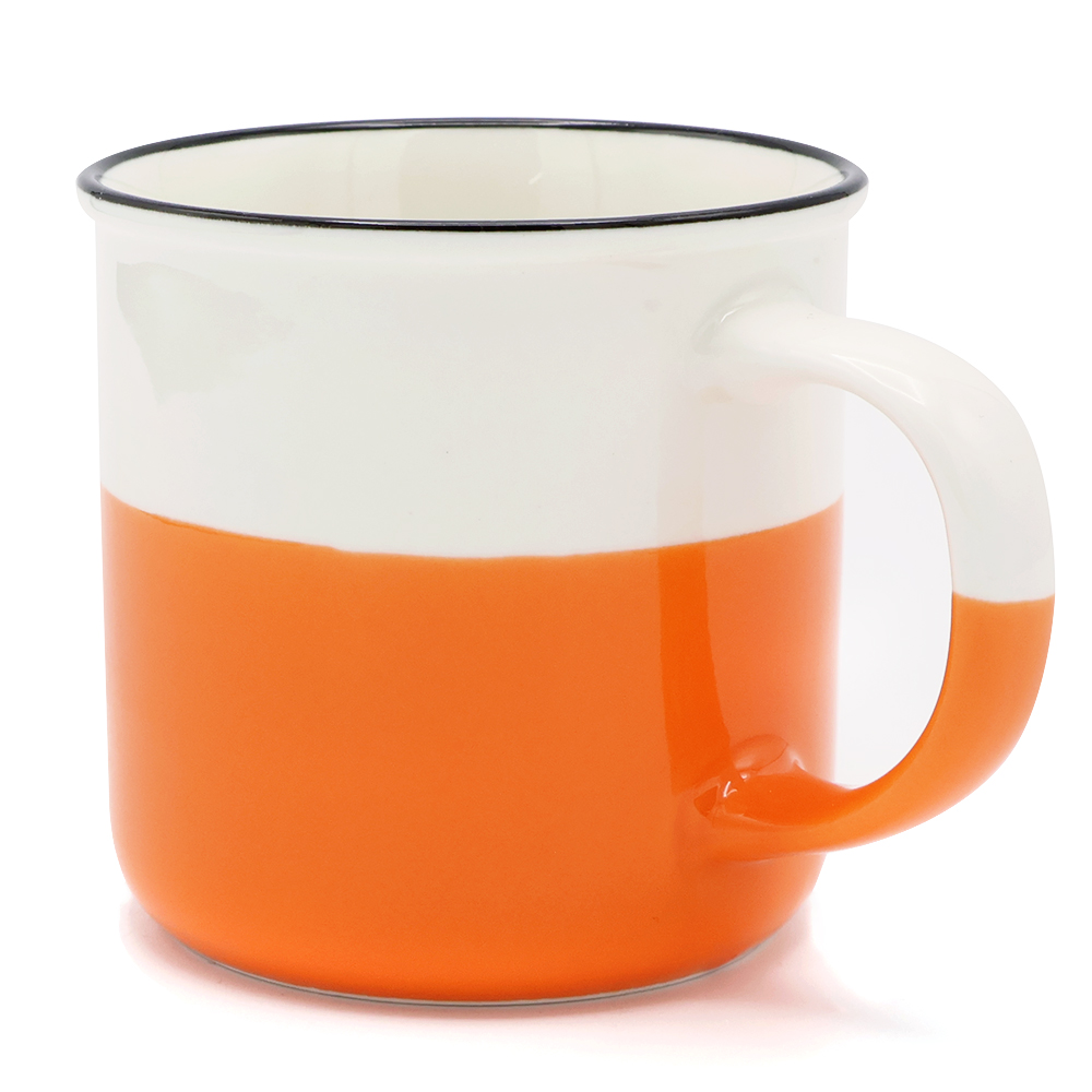 Кружка Wooster, бело-оранжевая арт. 6144.07 Кружка Wooster, бело-оранжевая арт. 6144.07