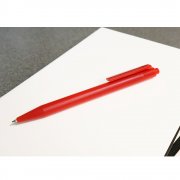 Ручка пластиковая Vector, красная арт. 1065.05