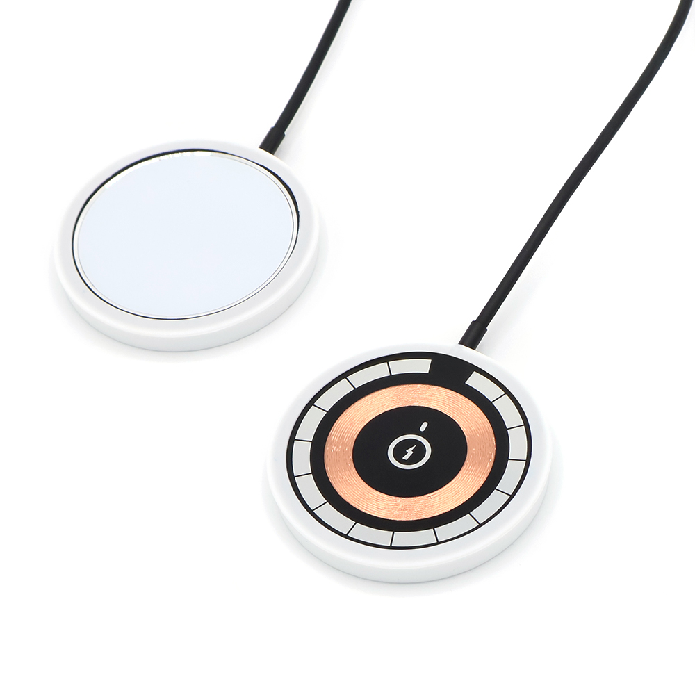 Силиконовый чехол для беспроводного зарядного Silken, белый арт. 7038.01 Силиконовый чехол для беспроводного зарядного Silken, белый арт. 7038.01