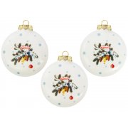 Набор новогодних игрушек, 3 шт