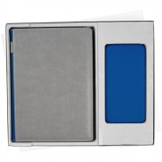 Коробка Overlap с ложементом под ежедневник и ручку, ver.2, белая арт. 17244.60 Коробка Overlap с ложементом под ежедневник и ручку, ver.2, белая арт. 17244.60