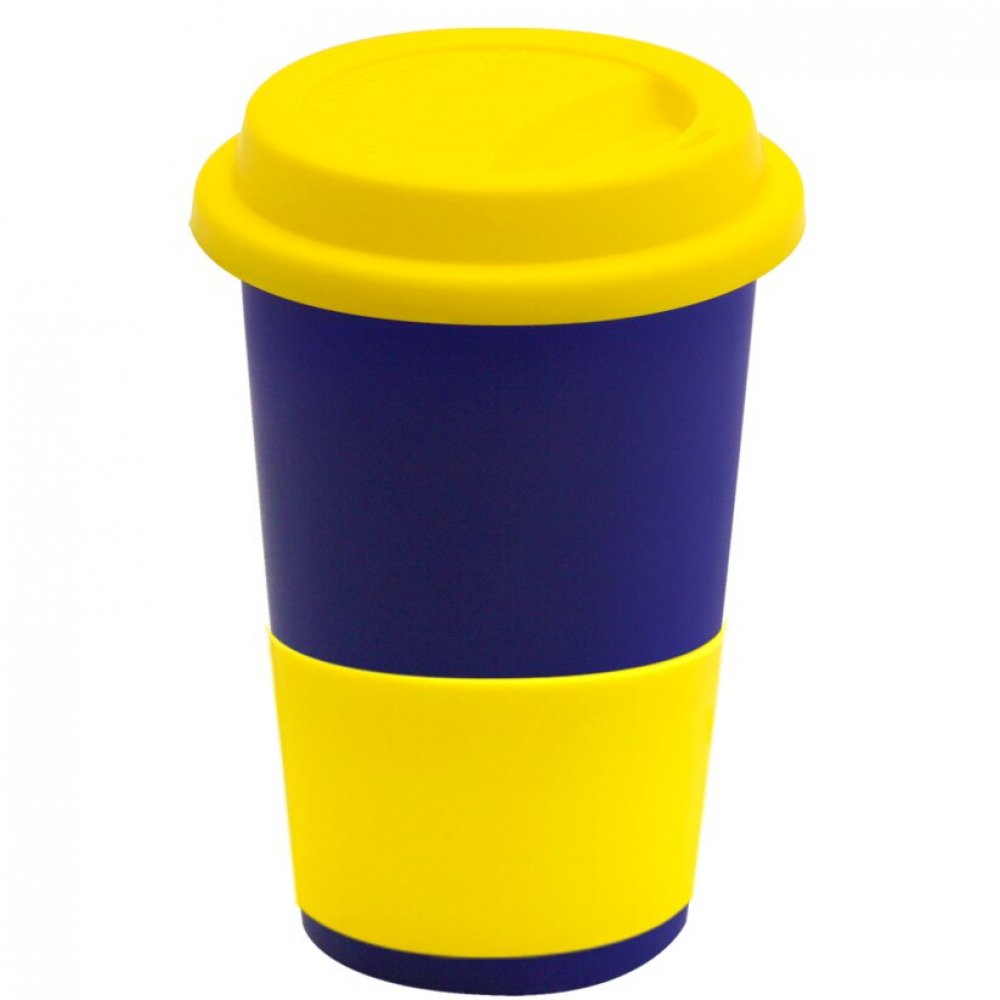 Кружка Magic To Go, темно-синий/ желтый арт. 6134.15.06 Кружка Magic To Go, темно-синий/ желтый арт. 6134.15.06