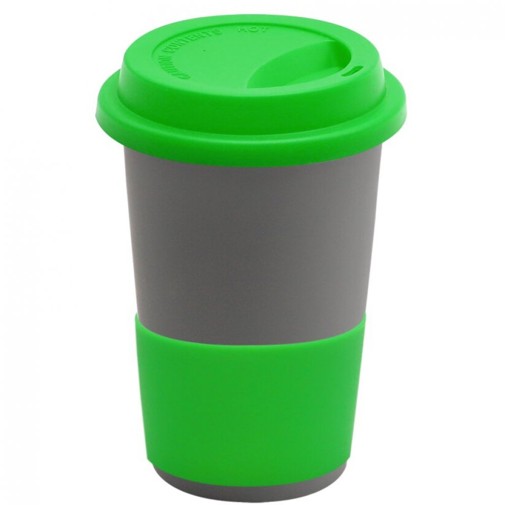 Кружка Magic To Go, серый/ зеленый арт. 6134.10.04 Кружка Magic To Go, серый/ зеленый арт. 6134.10.04