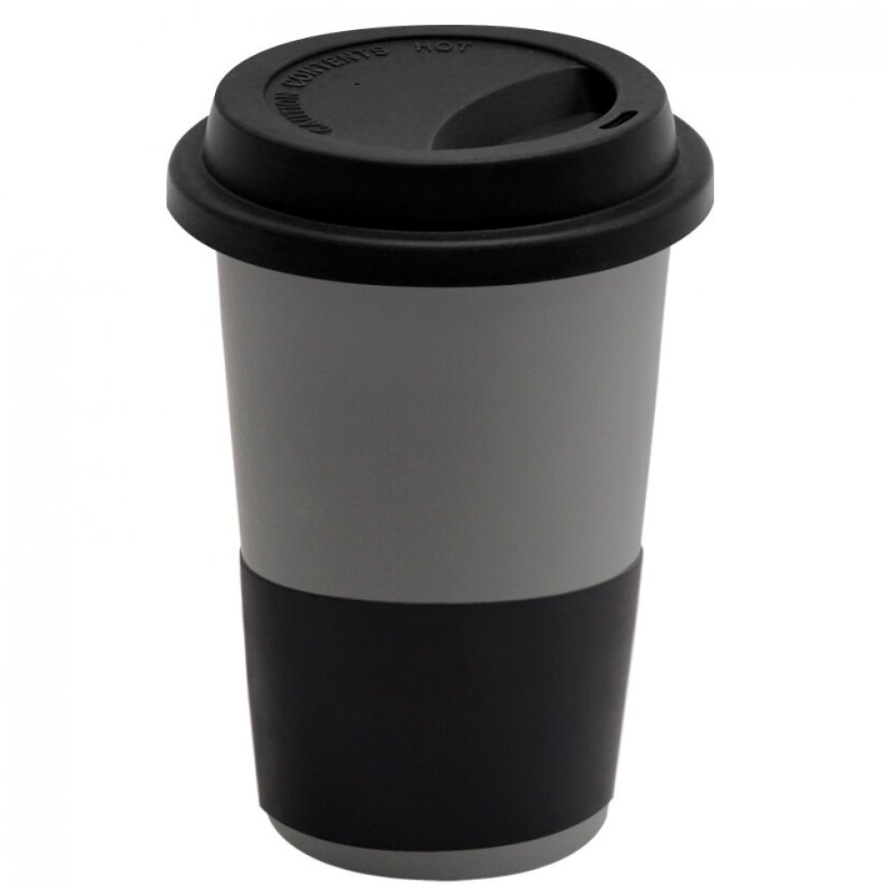 Кружка Magic To Go, серый/черный арт. 6134.10.02 Кружка Magic To Go, серый/черный арт. 6134.10.02