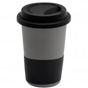 Кружка Magic To Go, серый/черный арт. 6134.10.02 Кружка Magic To Go, серый/черный арт. 6134.10.02