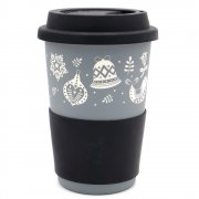 Кружка Magic To Go, серый/черный арт. 6134.10.02 Кружка Magic To Go, серый/черный арт. 6134.10.02