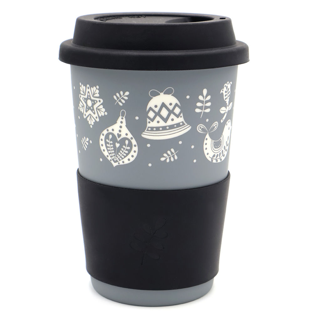 Кружка Magic To Go, серый/черный арт. 6134.10.02 Кружка Magic To Go, серый/черный арт. 6134.10.02