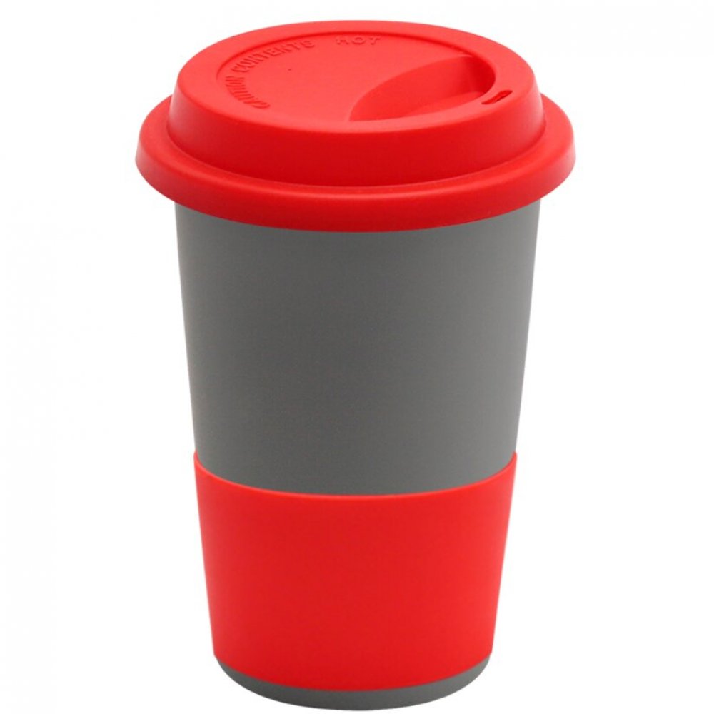 Кружка Magic To Go, серый/красный арт. 6134.10.05 Кружка Magic To Go, серый/красный арт. 6134.10.05