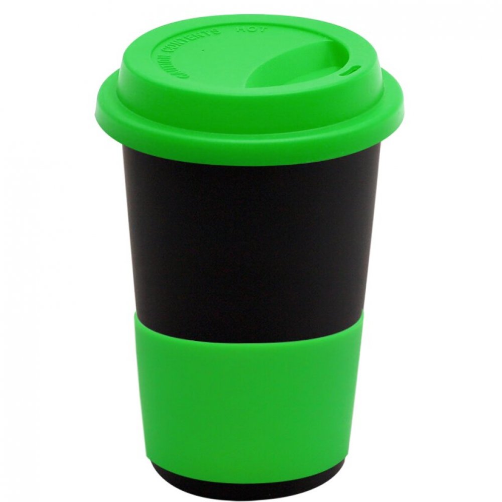 Кружка Magic To Go, черный/зелёный арт. 6134.02.04 Кружка Magic To Go, черный/зелёный арт. 6134.02.04