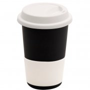 Кружка Magic To Go, черный/белый арт. 6134.02.01 Кружка Magic To Go, черный/белый арт. 6134.02.01