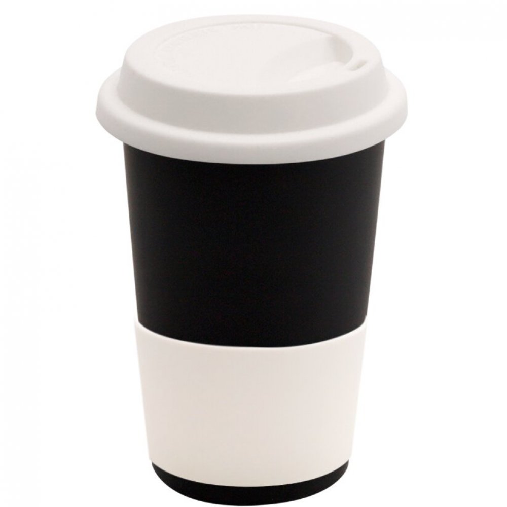 Кружка Magic To Go, черный/белый арт. 6134.02.01 Кружка Magic To Go, черный/белый арт. 6134.02.01