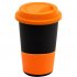 Кружка Magic To Go, черный/оранжевый