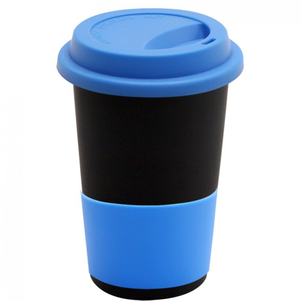 Кружка Magic To Go, черный/светло-синий арт. 6134.02.03 Кружка Magic To Go, черный/светло-синий арт. 6134.02.03