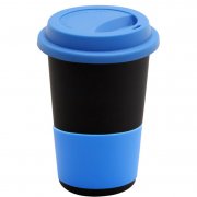 Кружка Magic To Go, черный/светло-синий арт. 6134.02.03