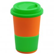 Кружка Magic To Go, оранжевый/зелёный арт. 6134.07.04