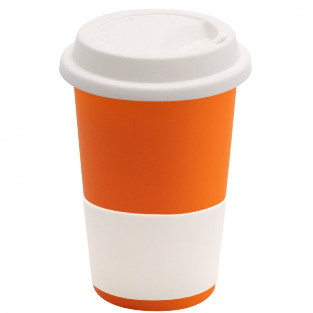 Кружка Magic To Go, оранжевый/белый арт. 6134.07.01 Кружка Magic To Go, оранжевый/белый арт. 6134.07.01