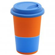 Кружка Magic To Go, оранжевый/светло-синий арт. 6134.07.03 Кружка Magic To Go, оранжевый/светло-синий арт. 6134.07.03