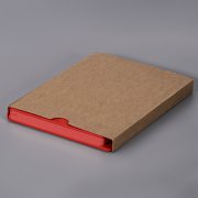 Ежедневник недатированный Solas, формат А5, с магнитом, красный, кремовый блок в линейку Красный