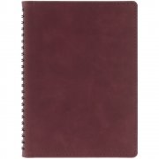 Ежедневник Spring Urban, недатированный, бордовый