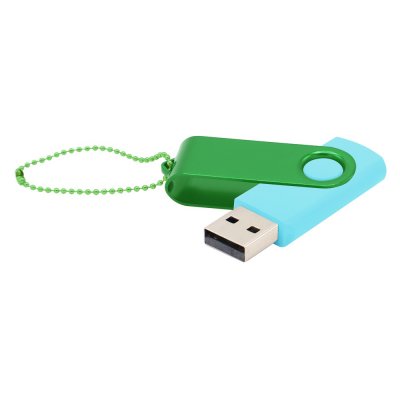 Флешка Designer To Go 2.0 USB 16Gb, бирюзовый/зеленый арт. 3033R.17.04