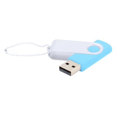Флешка Designer To Go 2.0 USB 16Gb, голубой/белый арт. 3033R.08.01