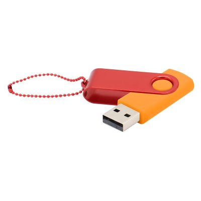 Флешка Designer To Go 2.0 USB 16Gb, оранжевый/красный арт. 3033R.07.05