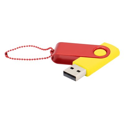 Флешка Designer To Go 2.0 USB 16Gb, желтый/красный арт. 3033R.06.05