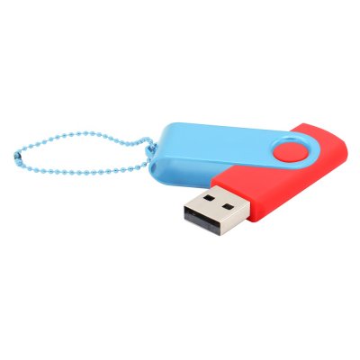 Флешка Designer To Go 2.0 USB 16Gb, красный/голубой арт. 3033R.05.08